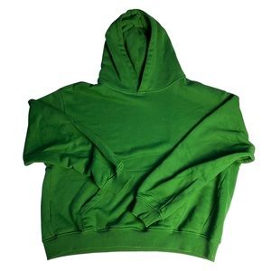 Rue Porter Ultra Heavy Weight Forest Green Oversized Hoodie 32 oz